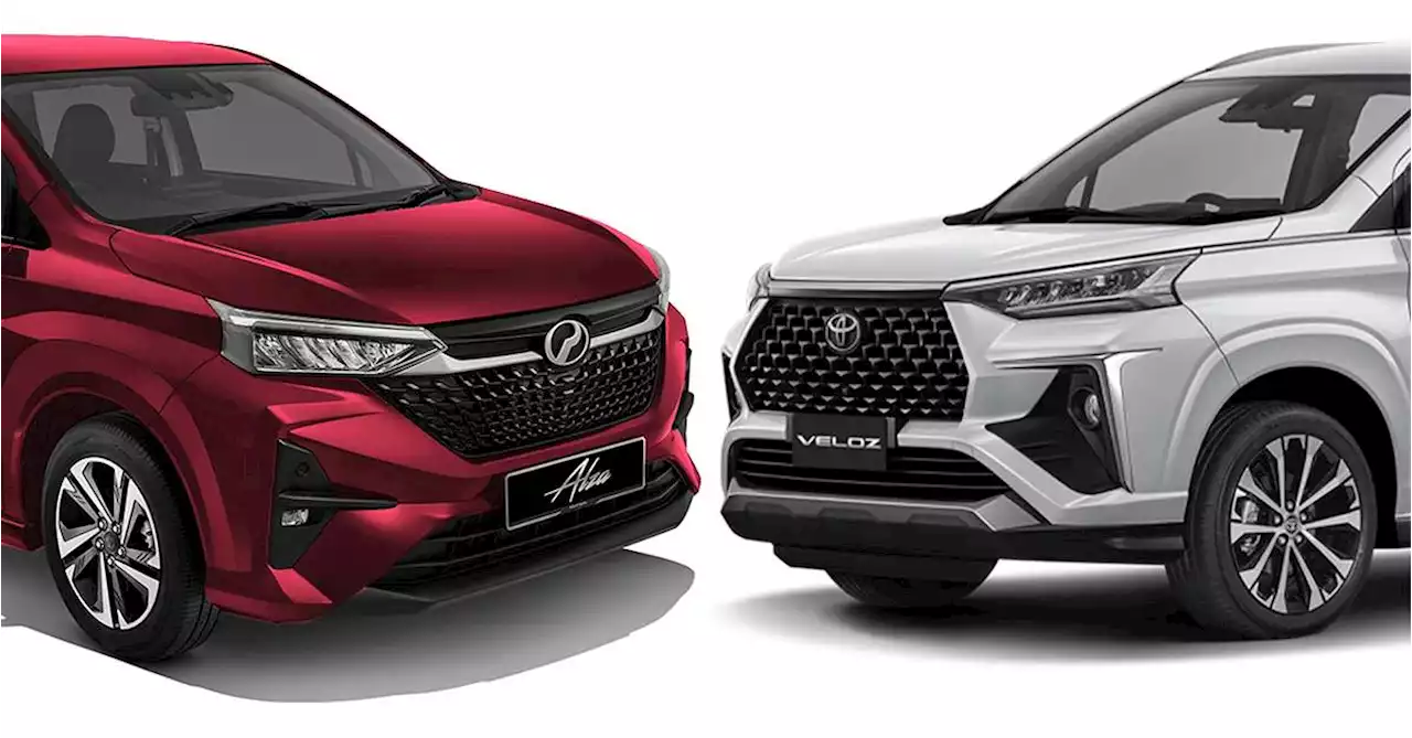 2022 Perodua Alza vs Toyota Veloz - RM20k separates both, but what are the differences between the MPVs? - paultan.org