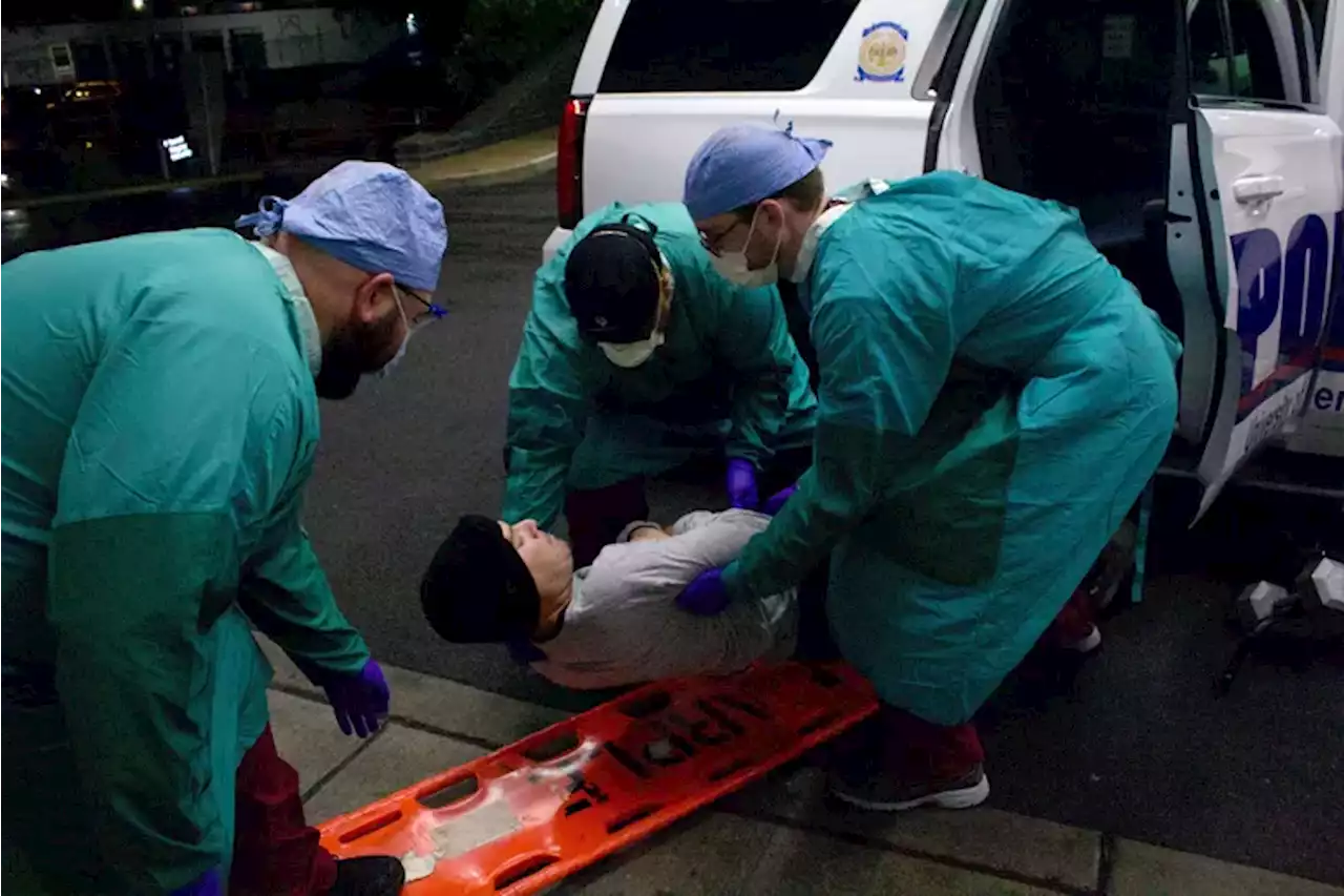 Saving Philly gunshot victims starts outside the hospital door — with a heavy lift