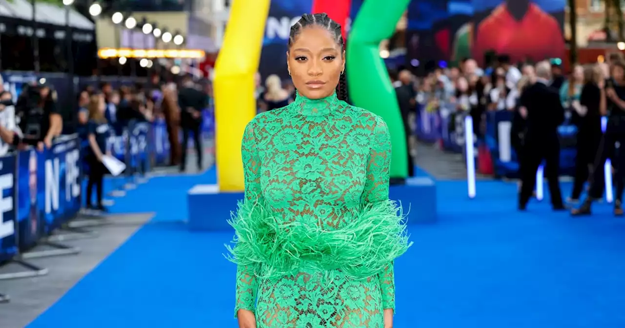 Keke Palmer Turns Heads in a Sheer Lace Gown at the 'Nope' UK Premiere