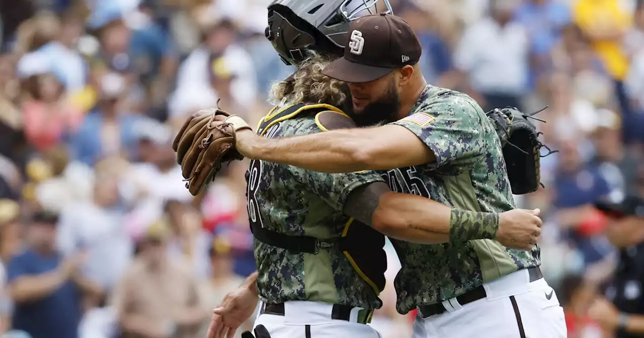 Padres notes: Garcia gets the save, Hosmer day-to-day, Myers returning