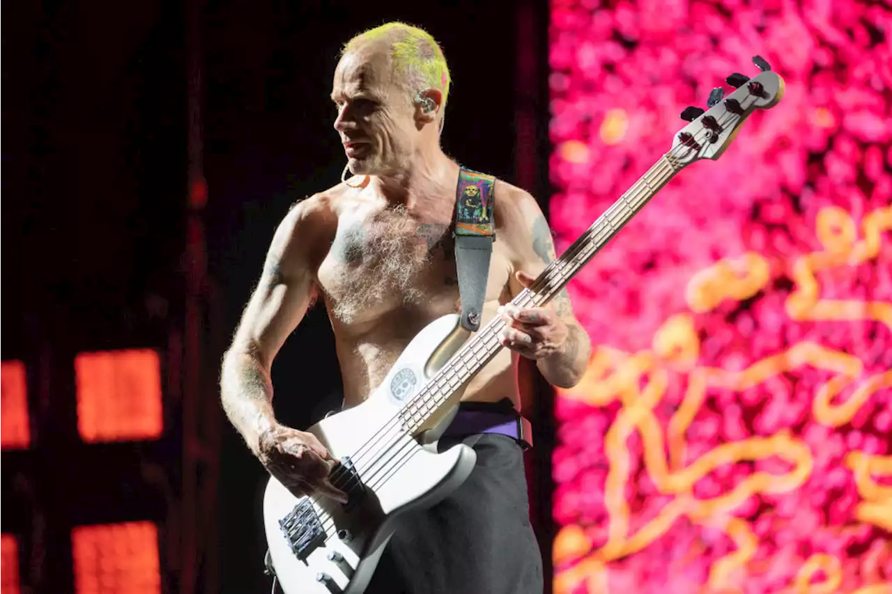 Flea trolls Warriors fans at Red Hot Chili Peppers' Bay Area show