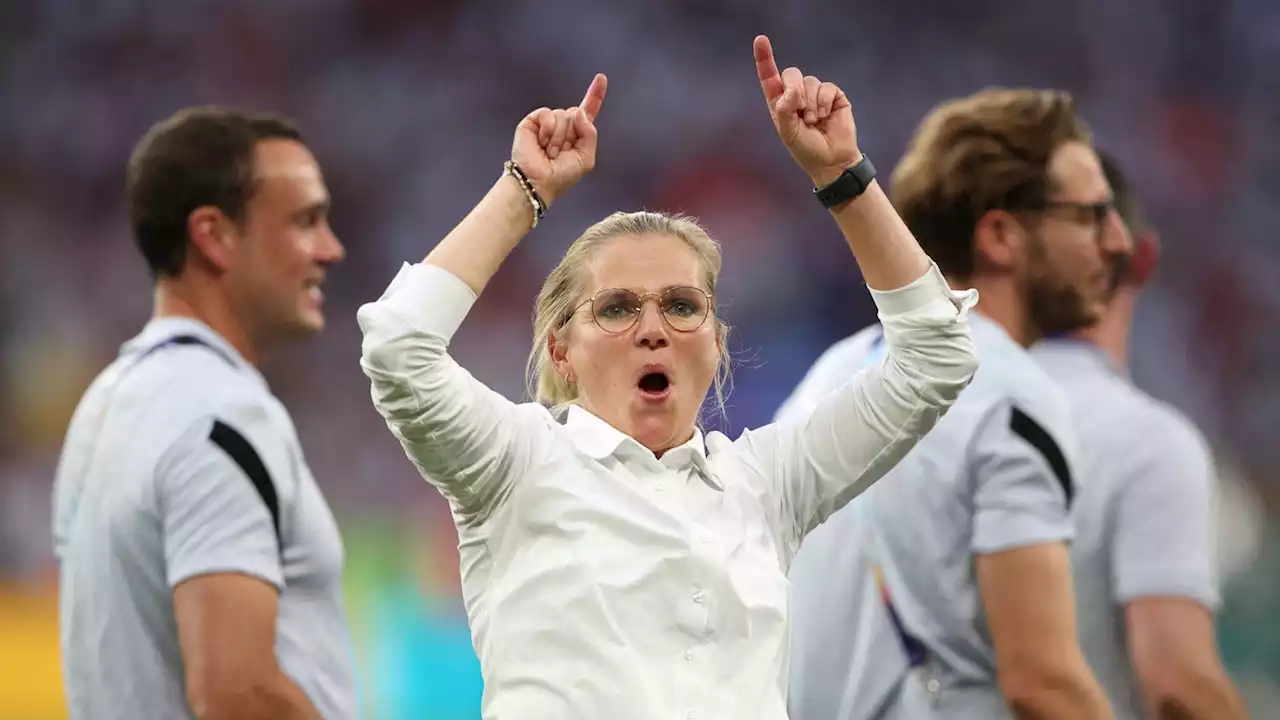 Euro 2022: Lionesses coach Sarina Wiegman reveals why she kissed wristband throughout final