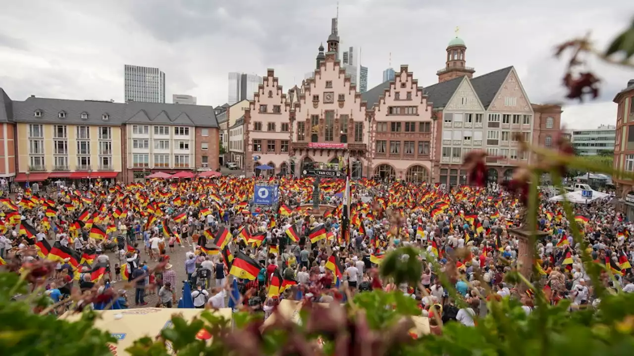 Frankfurt empfängt die DFB-Frauen am Römer