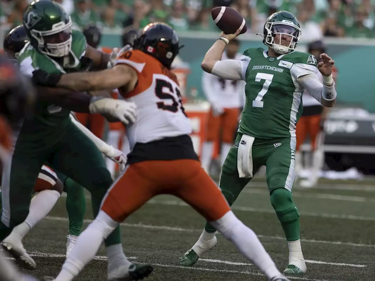 Bye week well-timed for Riders' Cody Fajardo