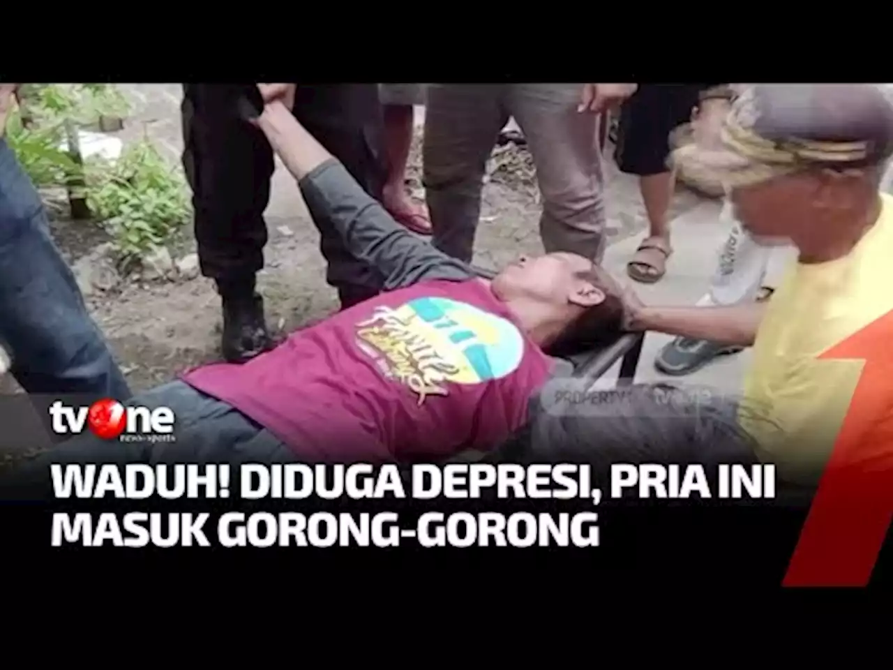 Pria yang Diduga Depresi Nekat Masuk Gorong-gorong Selama Enam Jam - tvOne