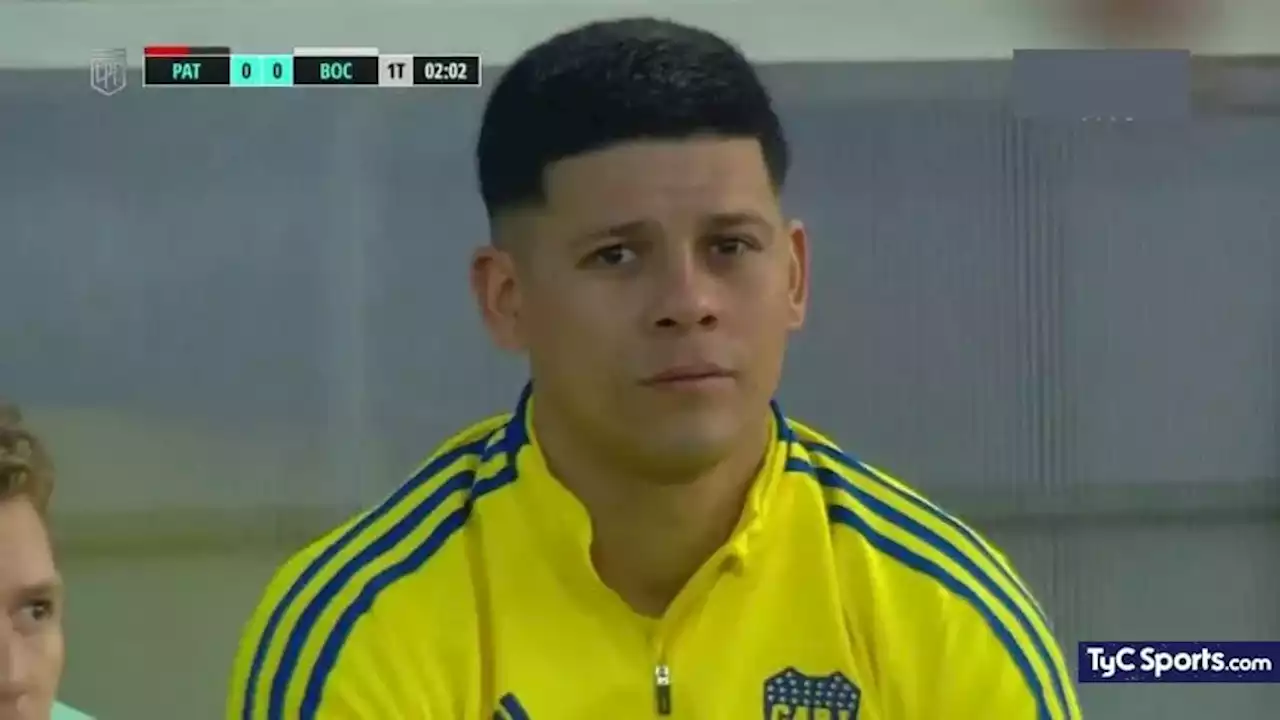 Lesión de último momento en Boca: Marcos Rojo no juega ante Patronato - TyC Sports