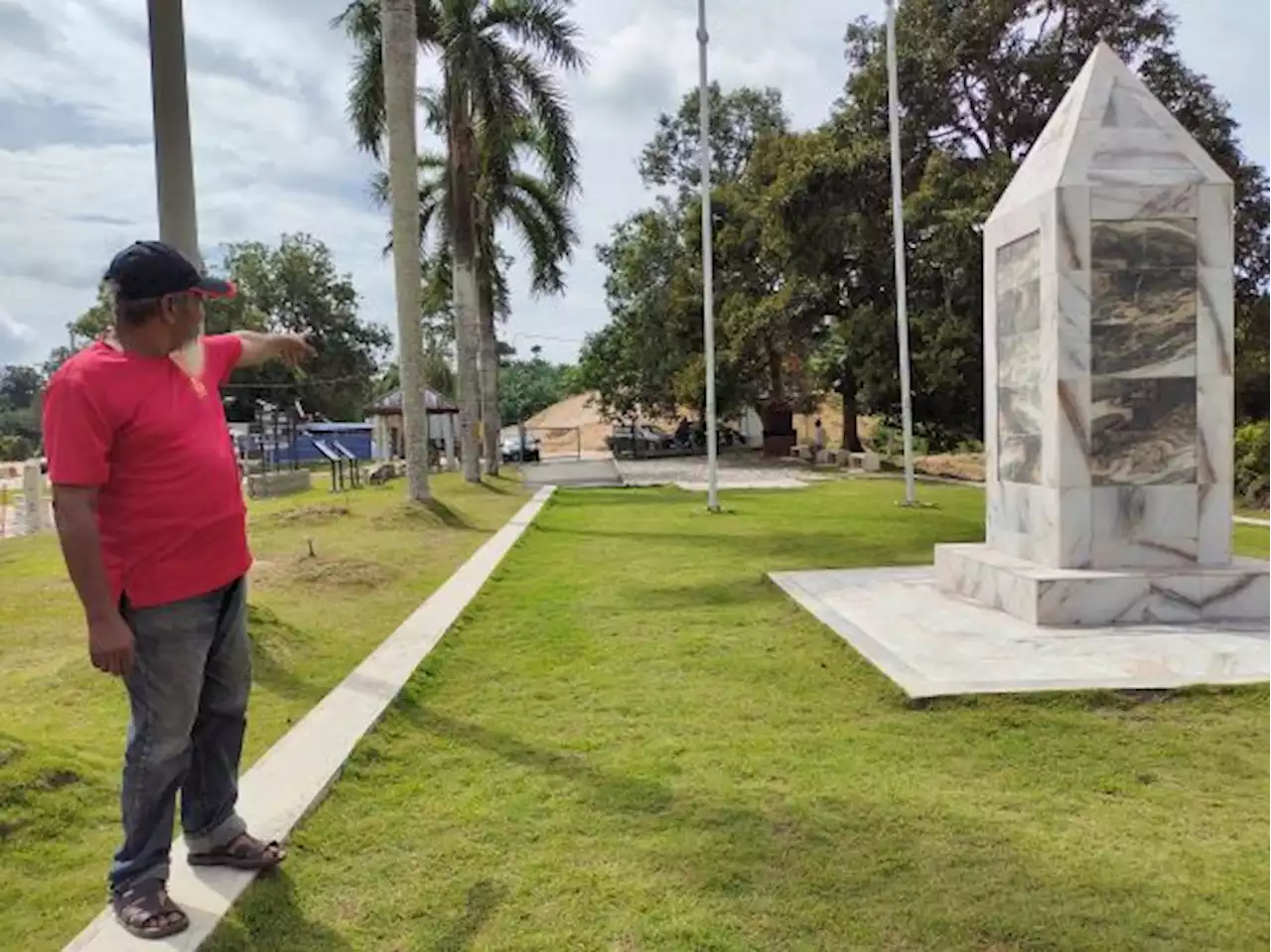 Tugu Peringatan Sungai Kelamah kini terancam