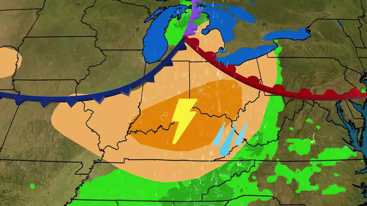 Severe Storms, Heavy Rain Take Aim At Ohio Valley - Videos from The Weather Channel