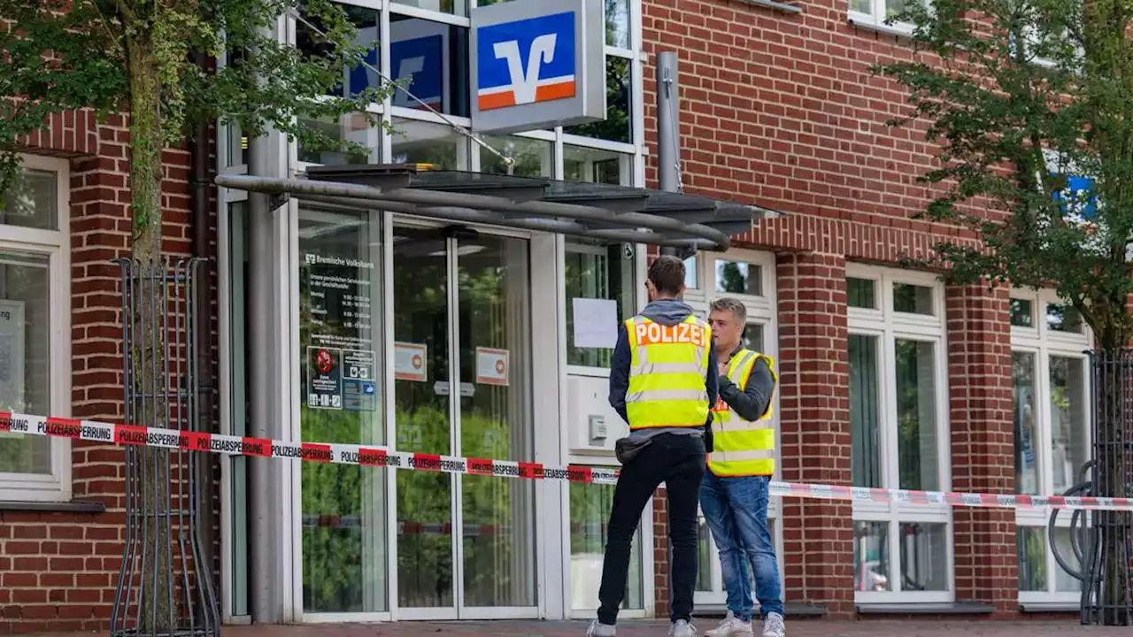 überfall auf volksbank in achim