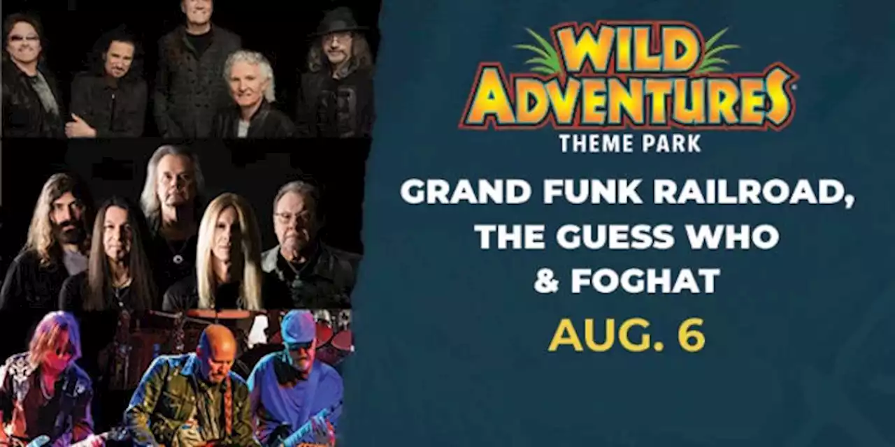 🔒 See American rock legend trio at Wild Adventures