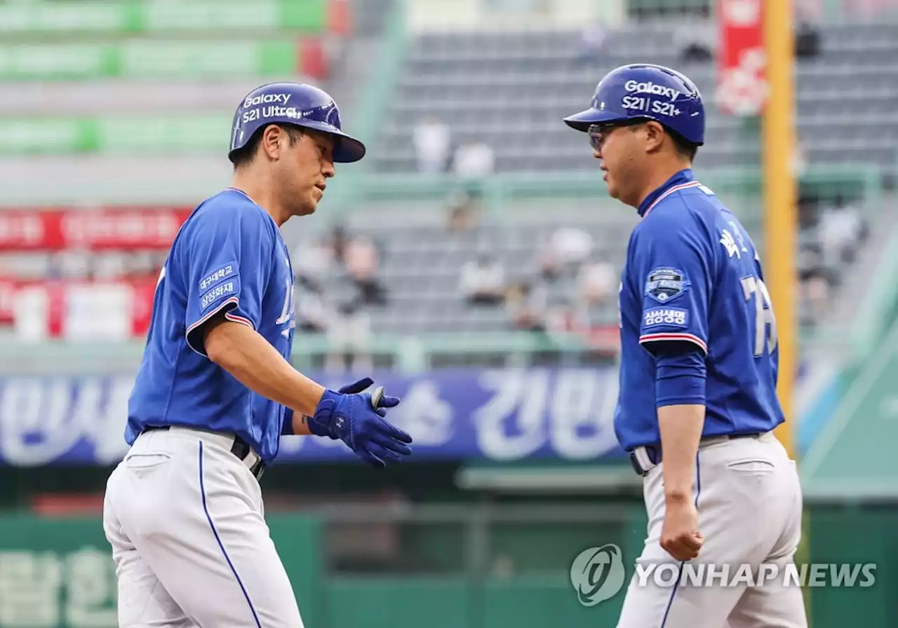 박진만 삼성 감독대행 '위축된 선수들 마음부터 다독이겠다' | 연합뉴스