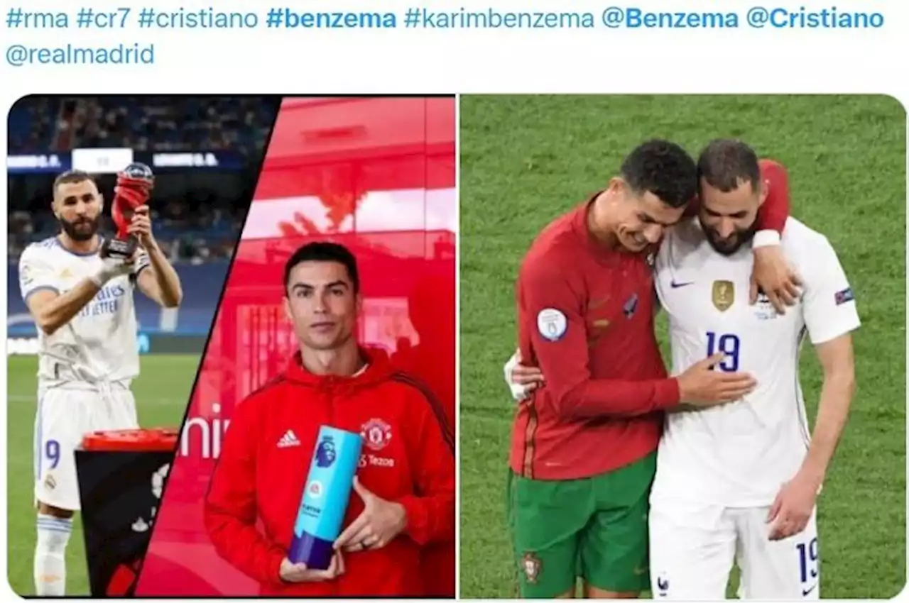 Karim Benzema Akui Pernah Ubah Gaya Bermain demi Cristiano Ronaldo - Bolasport.com