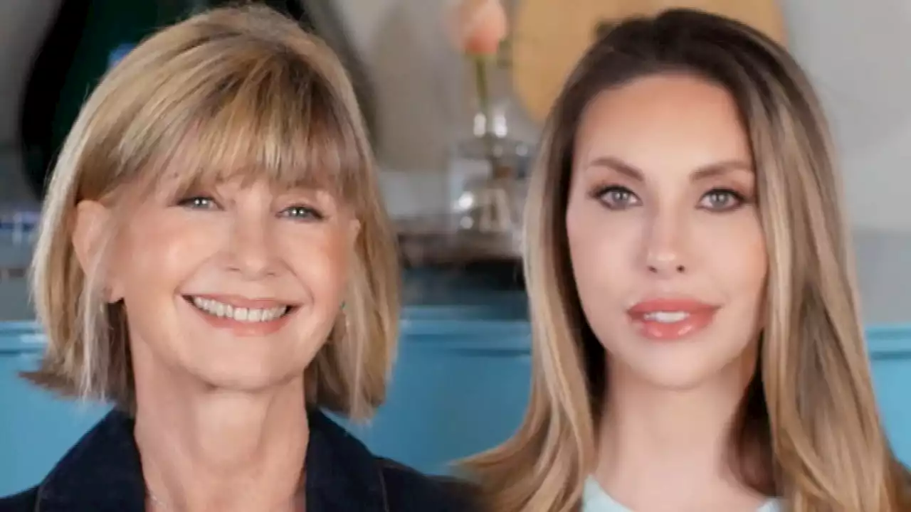 Olivia Newton-John's Daughter Shares BTS Footage From Their Duet