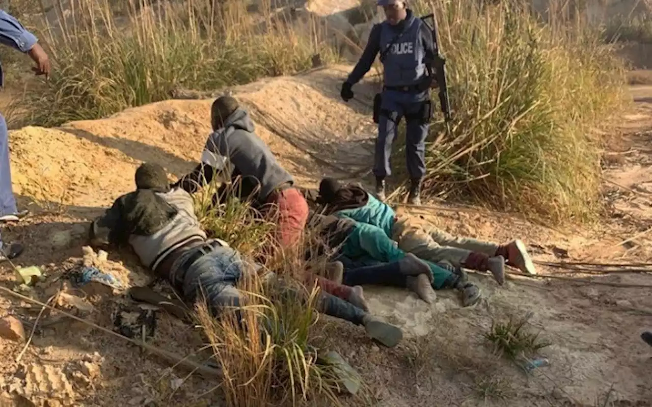 60 suspects arrested in Krugersdorp during illegal mine raids due back in dock