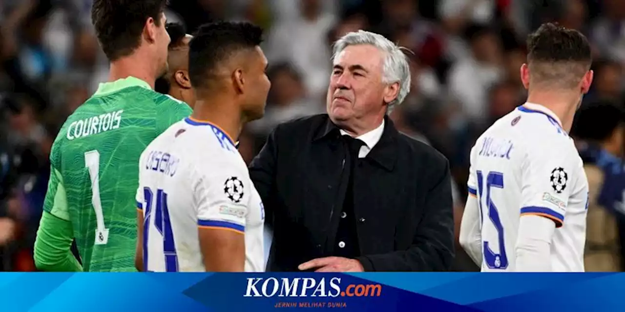 Piala Super Eropa 2022 Real Madrid Vs Frankfurt, Ancelotti Bicara Kans 6 Gelar