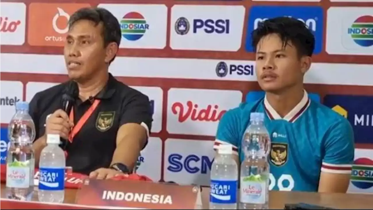 Bima Sakti Akui Timnas U16 Indonesia Kesulitan untuk Menembus Taktik Parkir Bus Myanmar