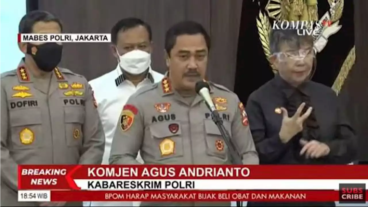 Bukan karena Pengacara, Kabareskrim Sebut Bharada E Mengaku Berkat Upaya Penyidik Timsus Polri