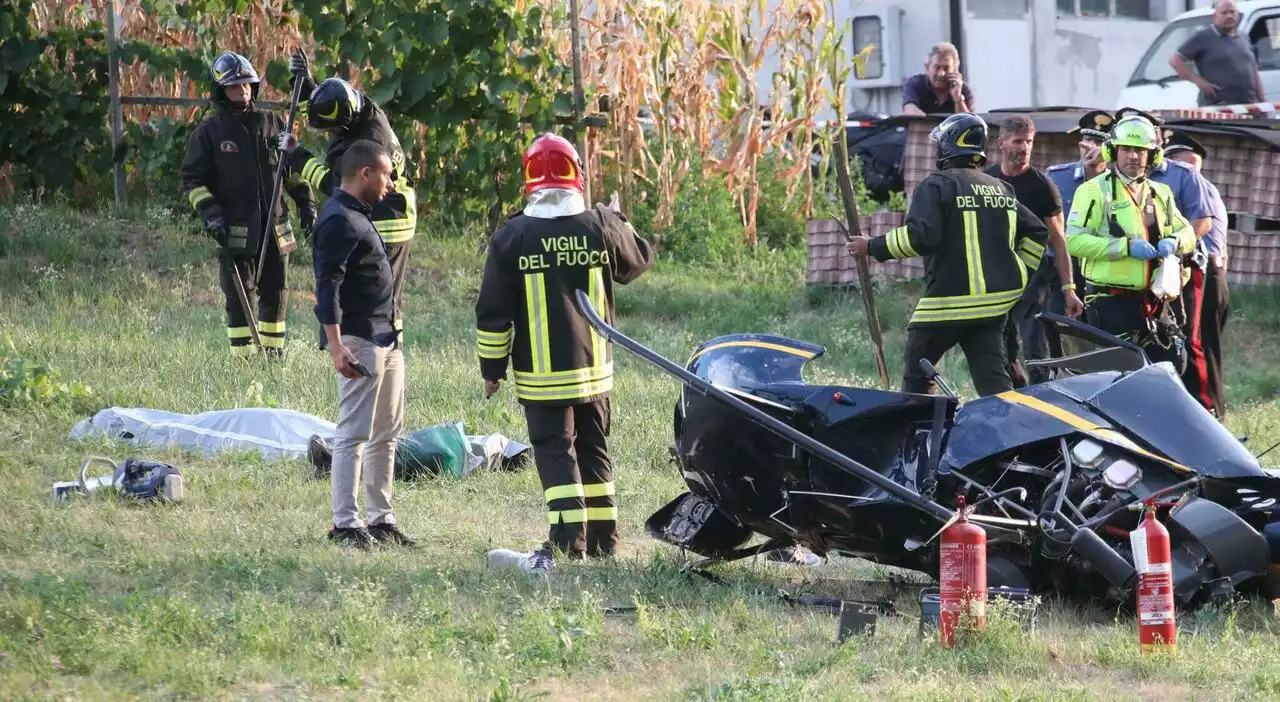 Elicottero precipita in Valtellina: morto pilota, grave 17enne