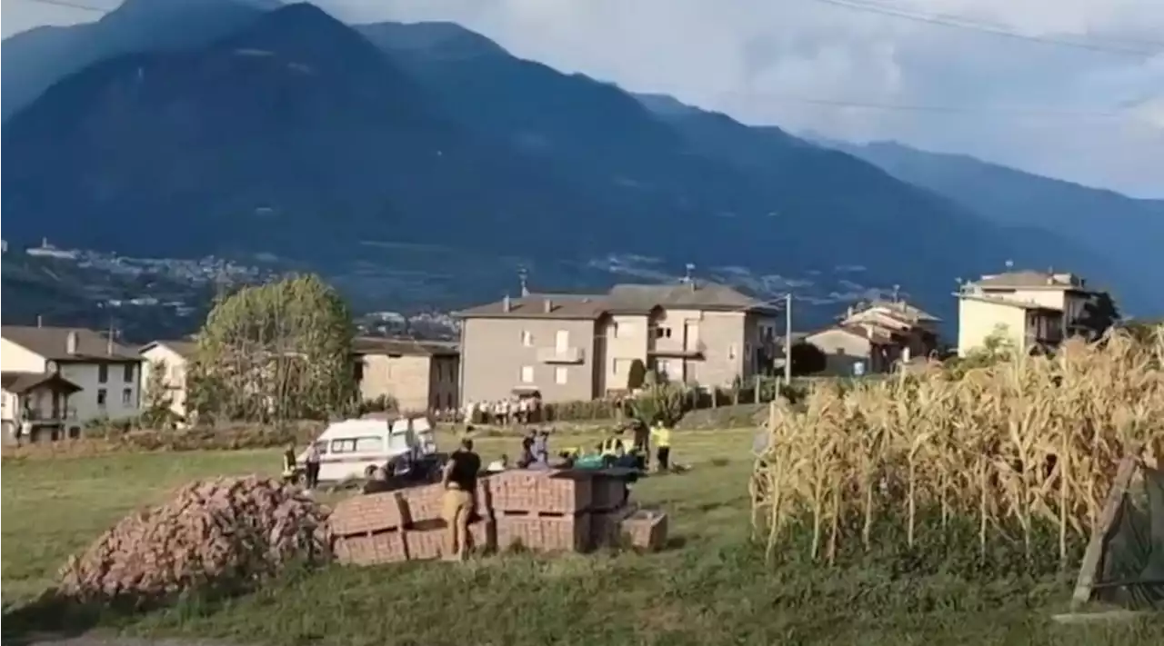 Cade elicottero ad Albosaggia (Sondrio): morto il pilota, ferito il figlio 17enne