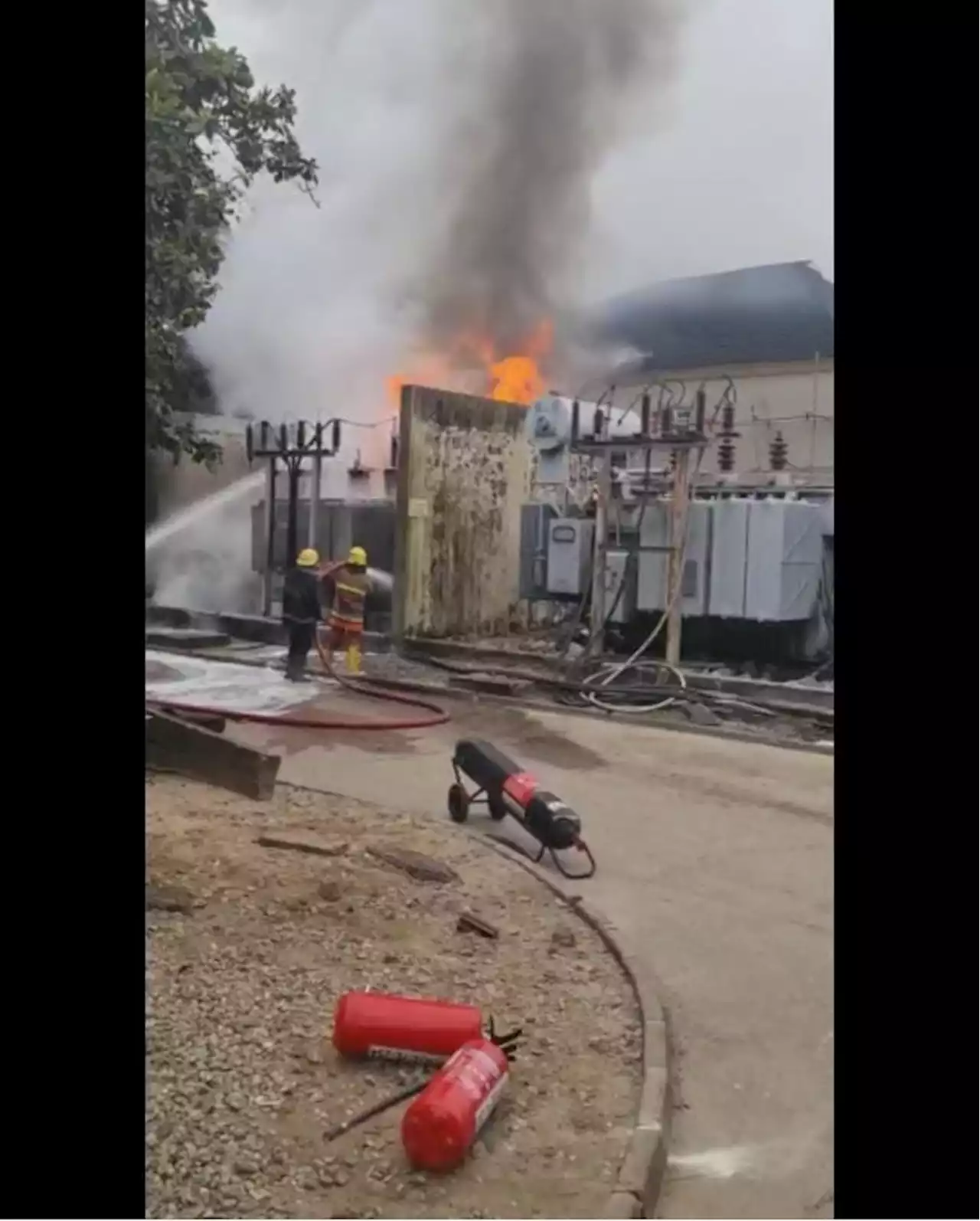 Lagos: Fire guts EKEDC substation, causes power failure - Punch Newspapers