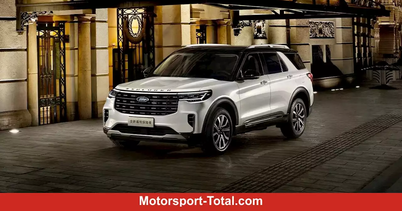 Ford Explorer (2023) debütiert mit 27-Zoll-Touchscreen für China