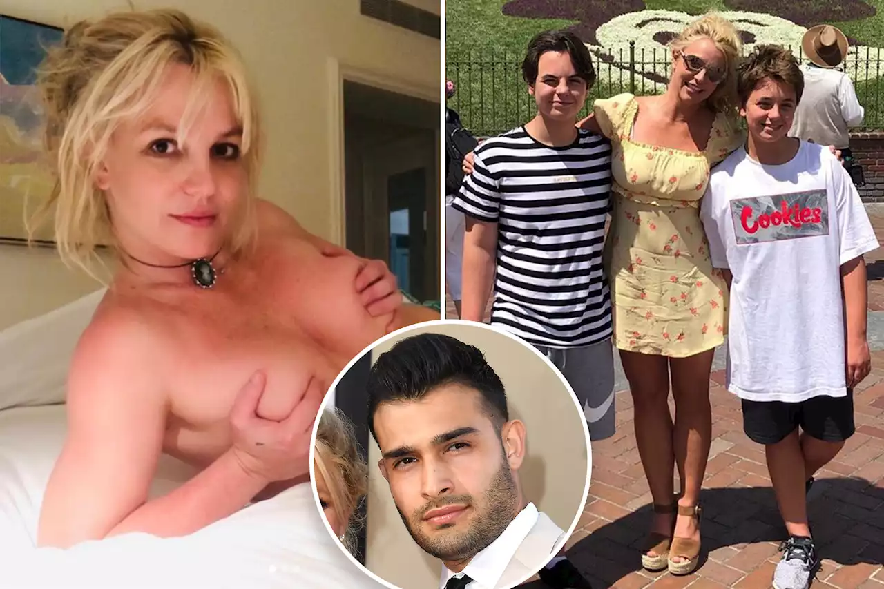 Sam Asghari says Britney Spears’ sons should be ‘proud’ of her nude pics