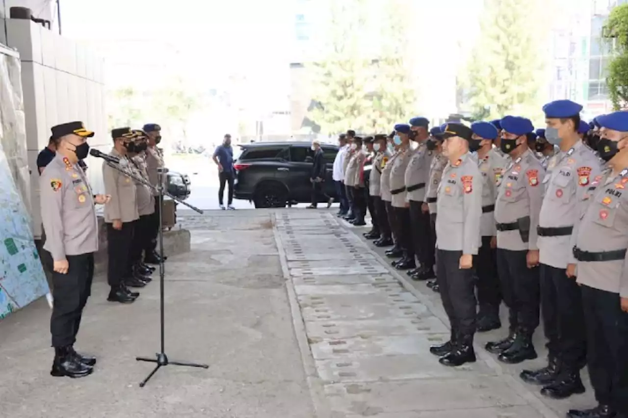 Amankan Demo Buruh di DPR, Polres Jakarta Barat Siagakan 278 Personel