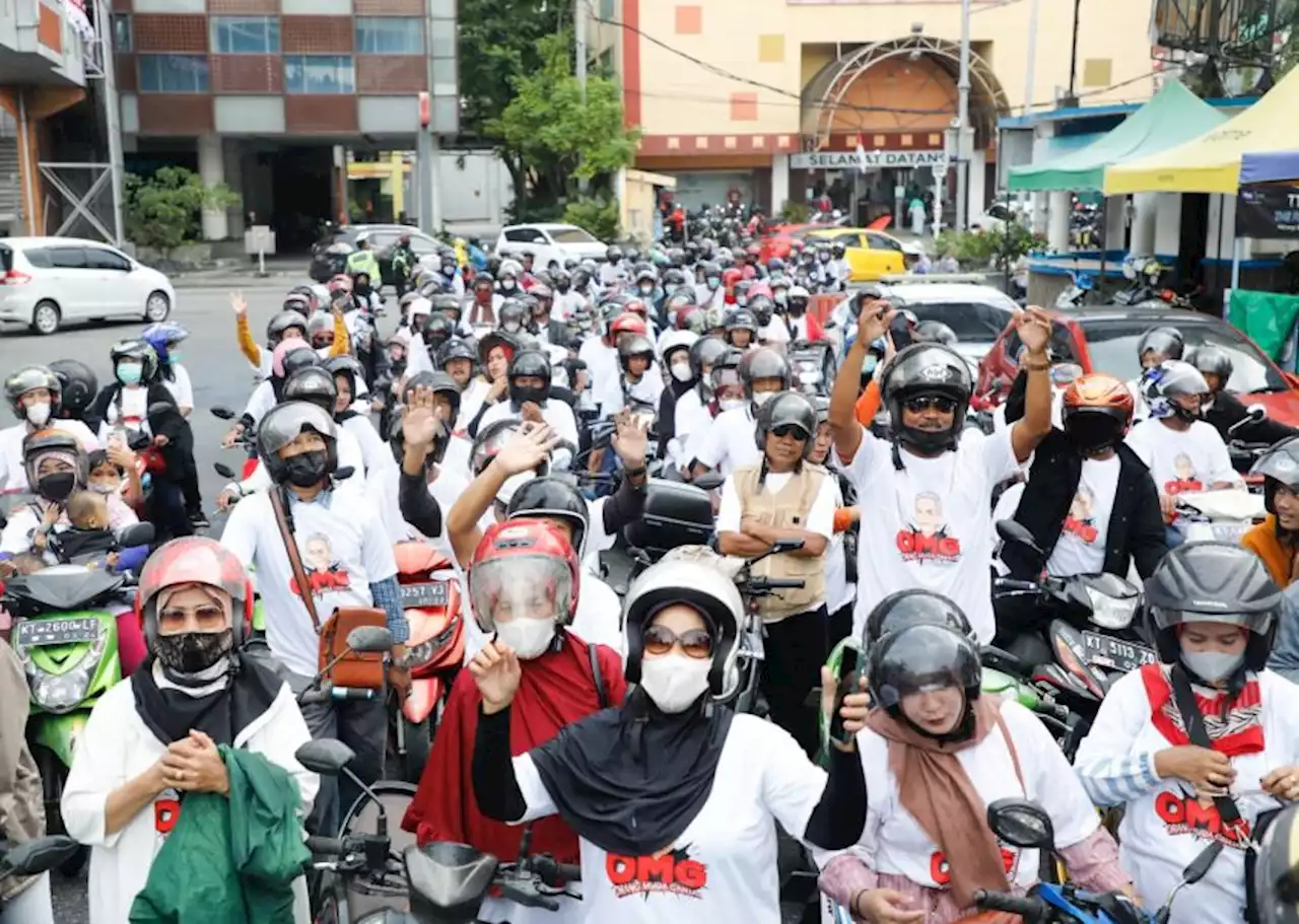 Gelar Safety Riding, Orang Muda di Kaltim Siap Kawal Ganjar Presiden 2024