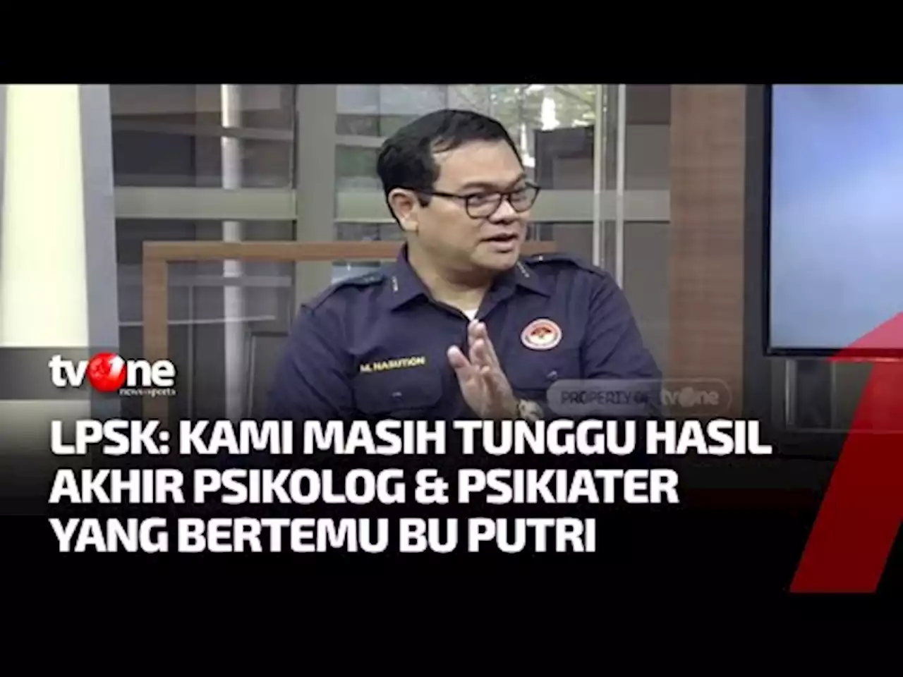 Assessment Putri Candrawathi, LPSK Kirim Psikolog & Psikiater - tvOne