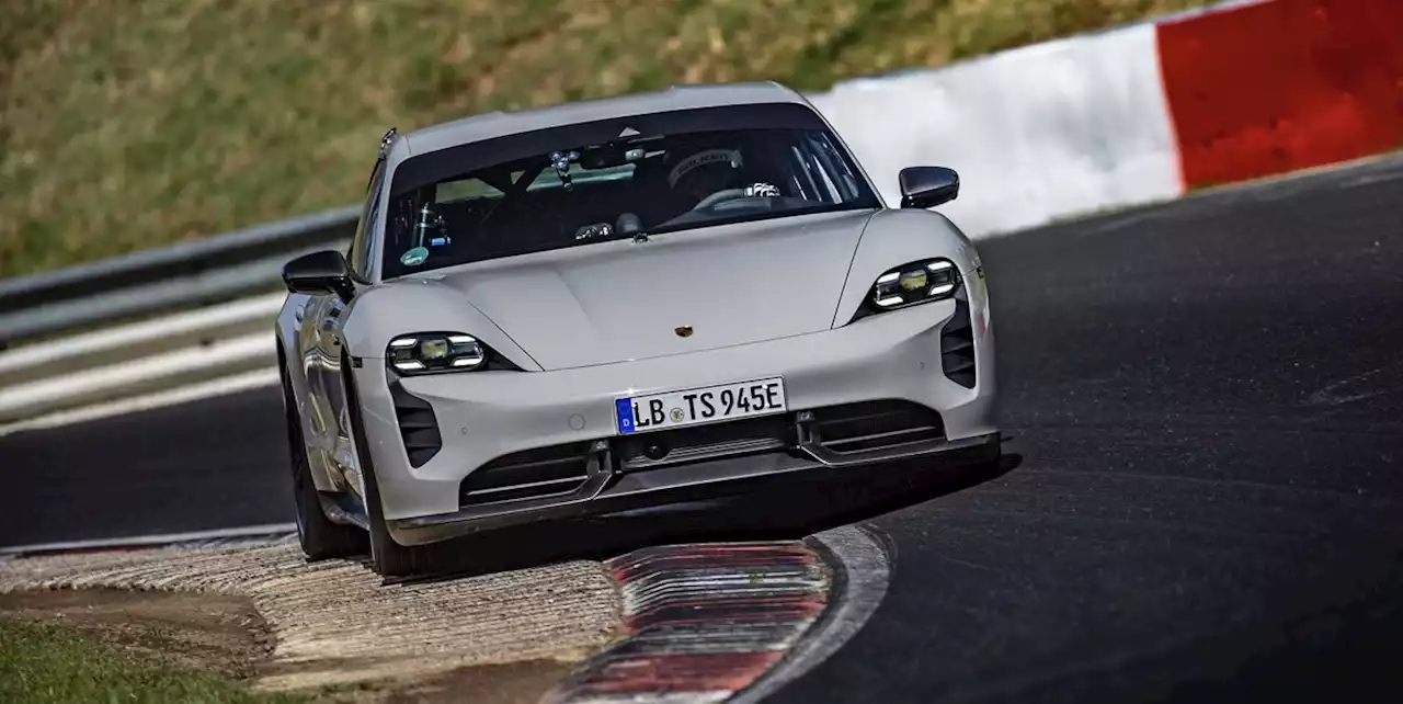 Porsche Taycan Breaks Production EV Nürburgring Record