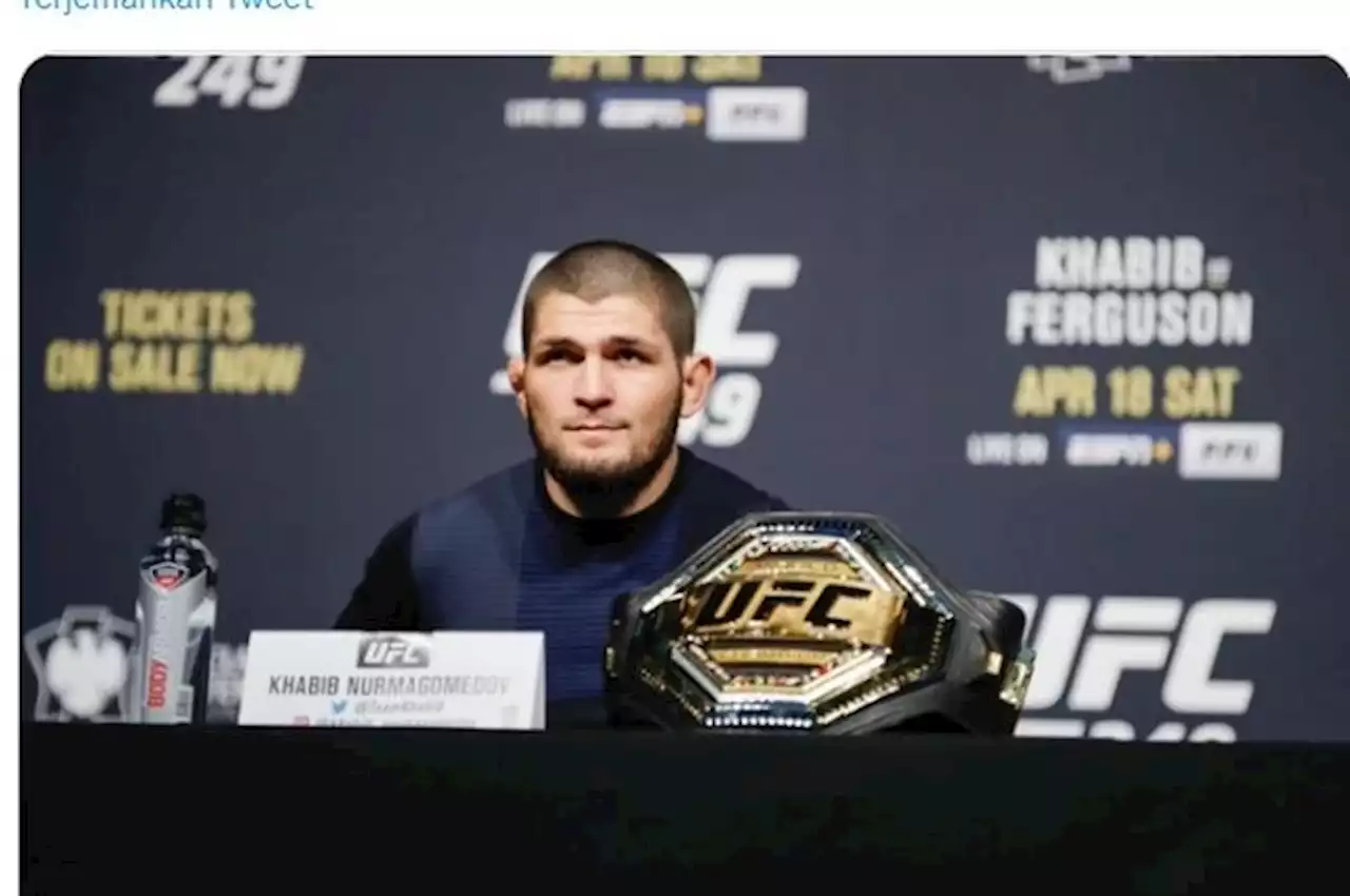 Pakai Kalimat Ikonis Khabib, Mantan Raja UFC Jawab Sentilan Jagoan Perebut Takhtanya - Bolasport.com