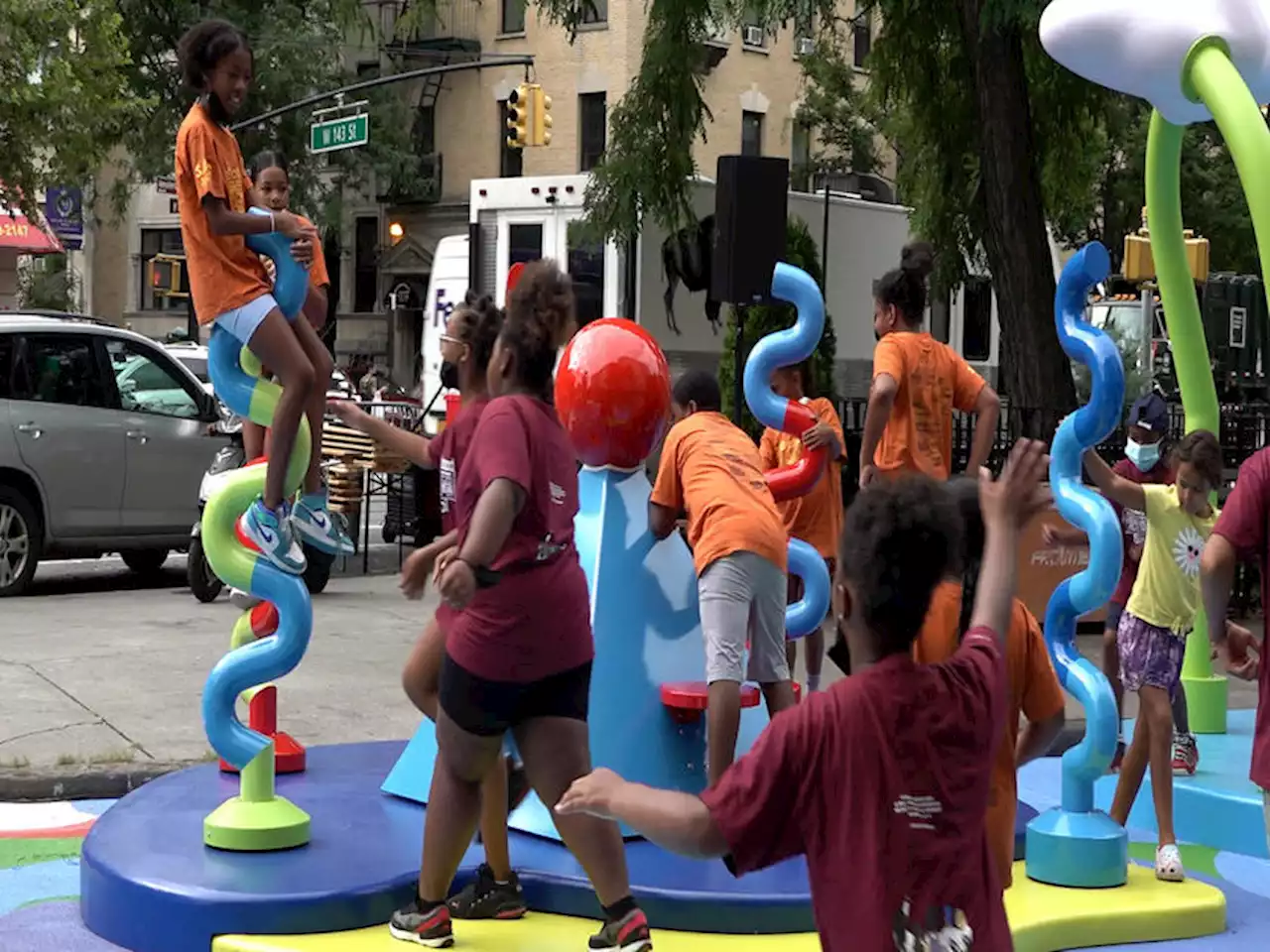 LEGO opens Harlem playground for 90th anniversary