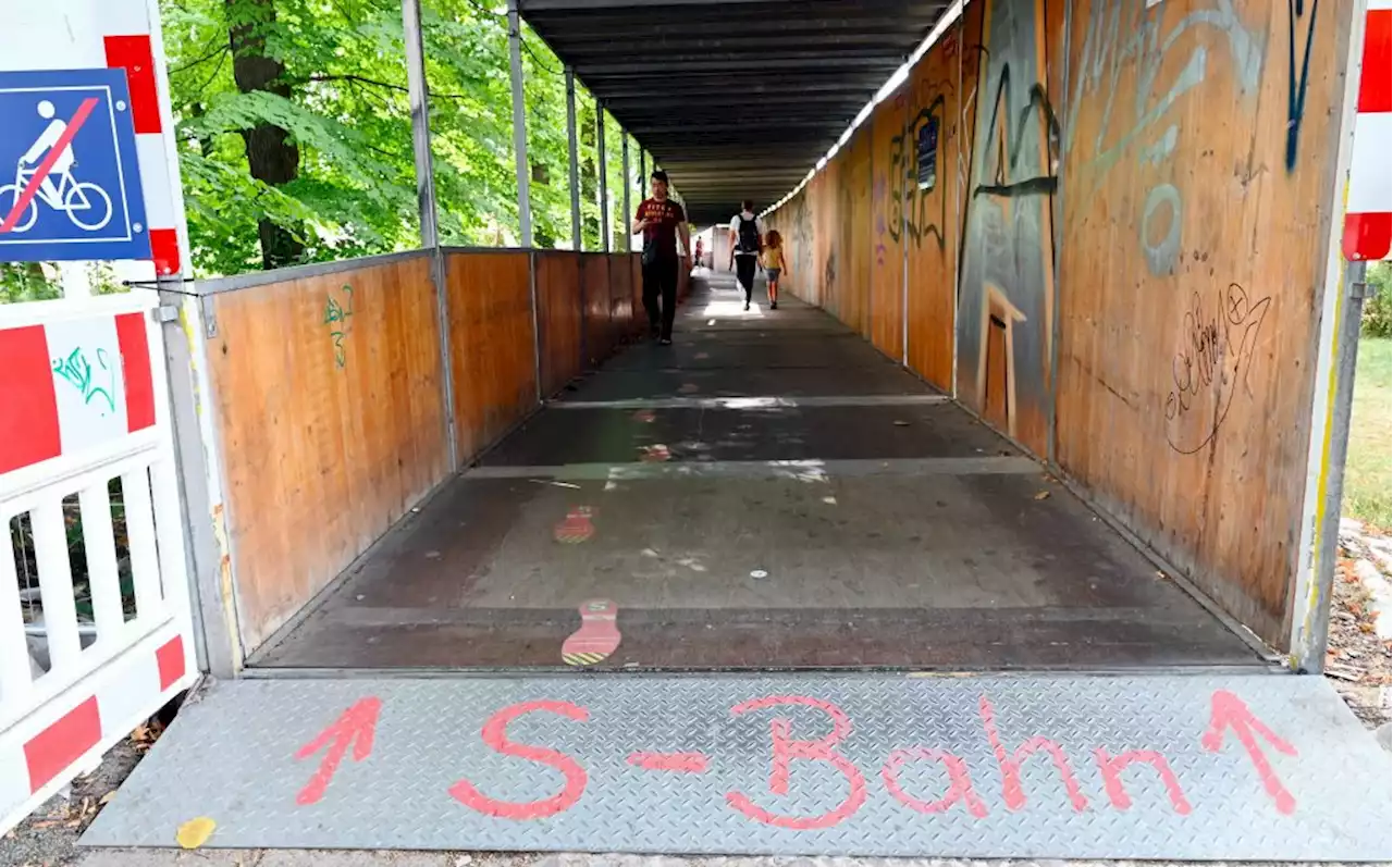 Wer in Lichtenrade S-Bahn fahren will, muss wandern