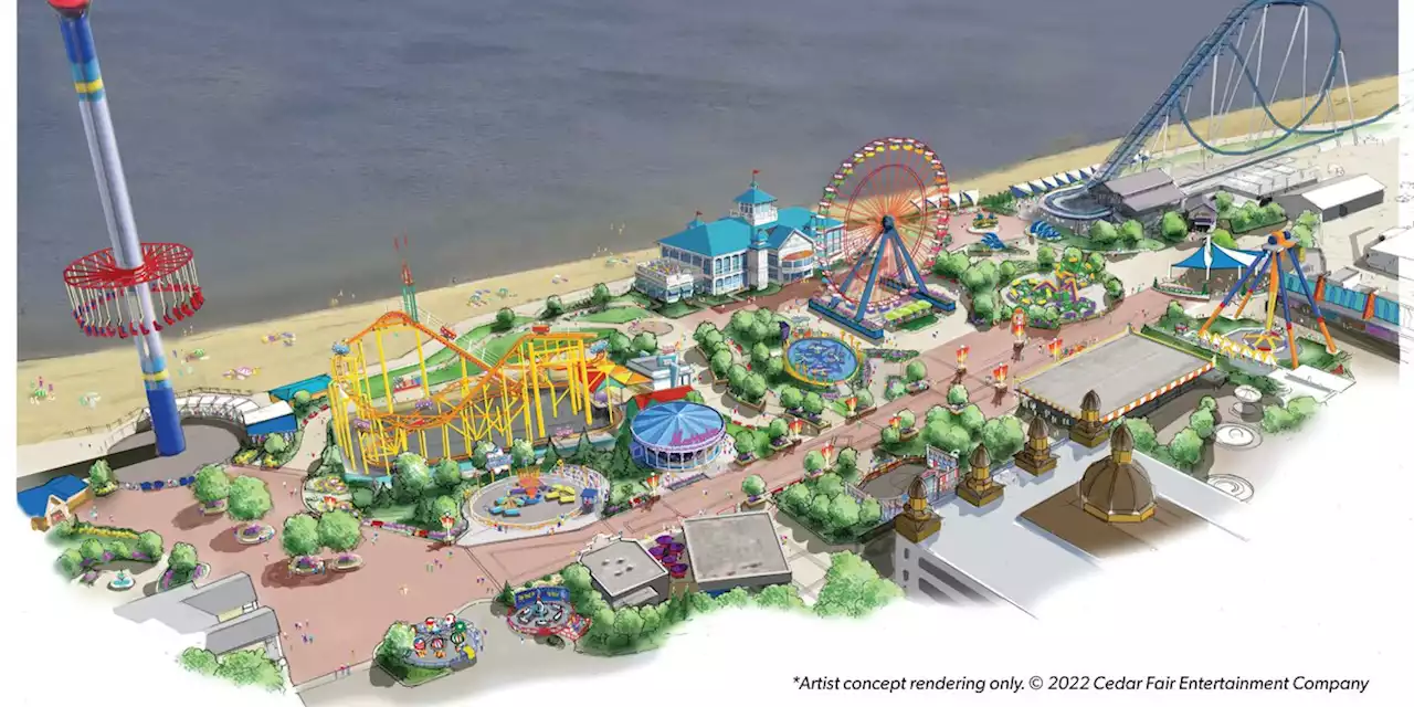 Cedar Point reveals 2023 plans for new roller coaster, ‘Boardwalk’ pavilion