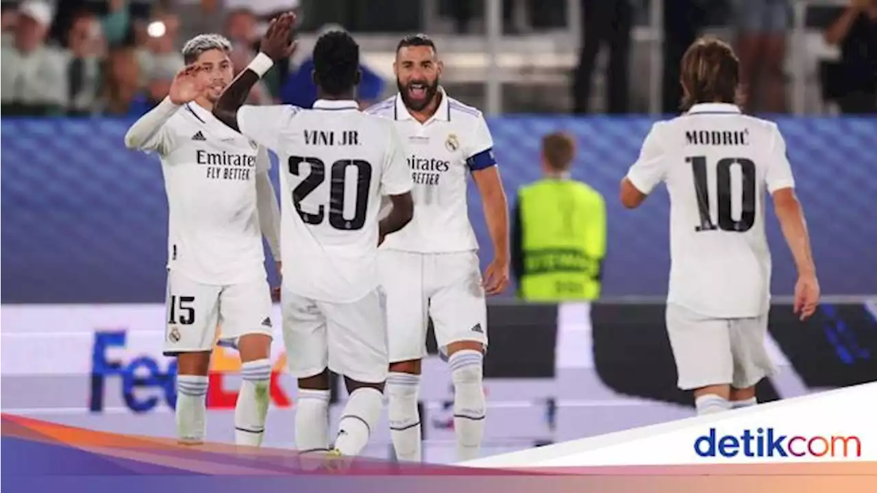 Real Madrid Vs Eintracht Frankfurt: Los Blancos Juara UEFA Super Cup