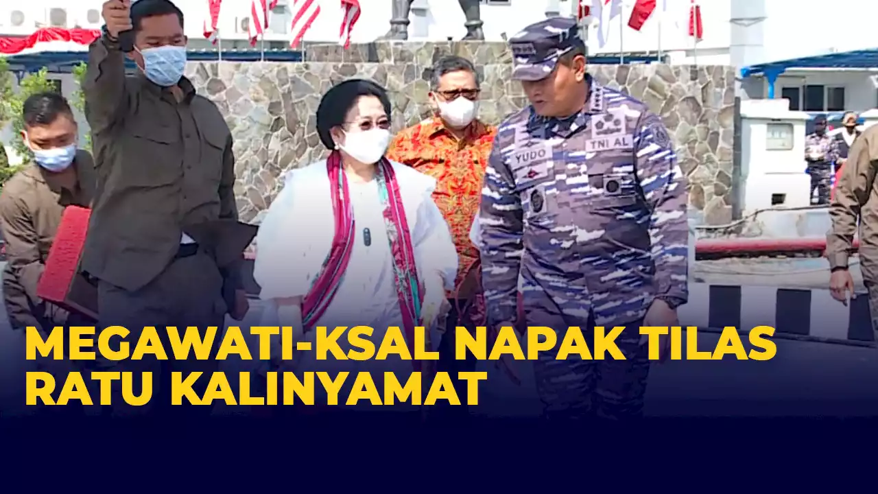 Megawati Soekarnoputri dan KSAL Napak Tilas Ratu Kalinyamat