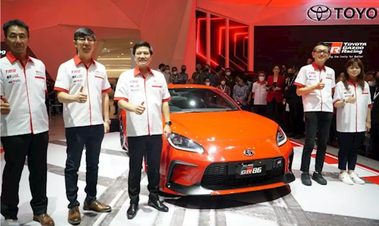 Toyota Hadirkan Sports Car All New GR86 dan Lima Model GR Sport di GIIAS