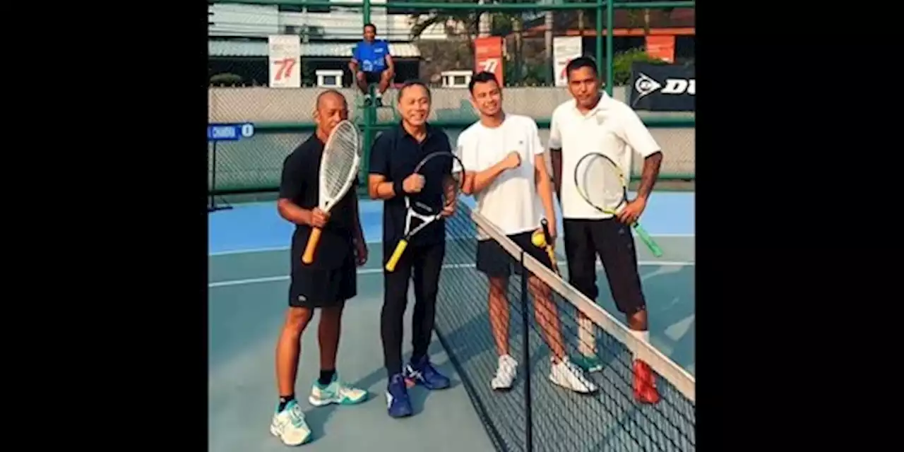 Tanding Tenis Lawan Menteri, Taruhannya soal Kebutuhan Pokok Rakyat | merdeka.com