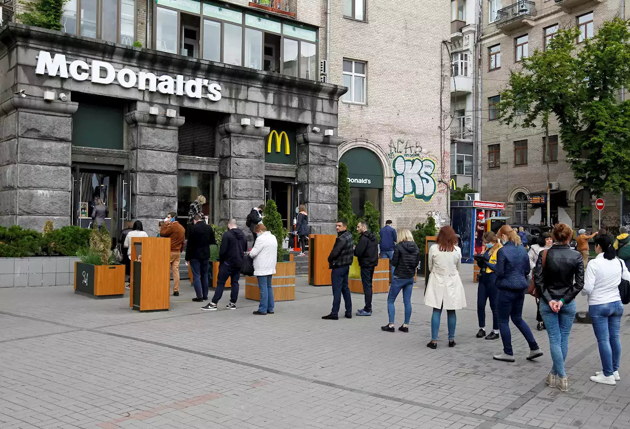 McDonald's Says It's Planning to Reopen Some Restaurants in Ukraine