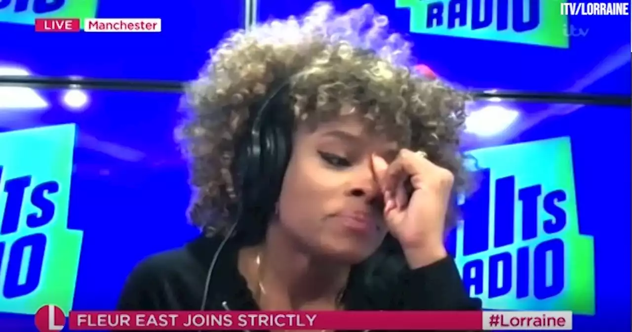 Fleur East breaks down in tears after Strictly announcement