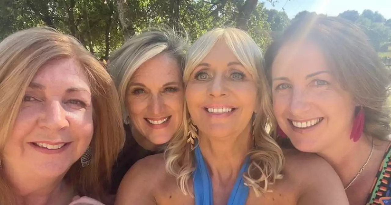 Miriam O'Callaghan wows in blue at RTE colleague's wedding