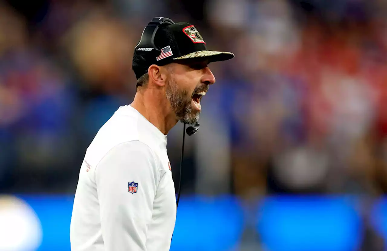 Niners' Kyle Shanahan says he has 'beef' about his hats