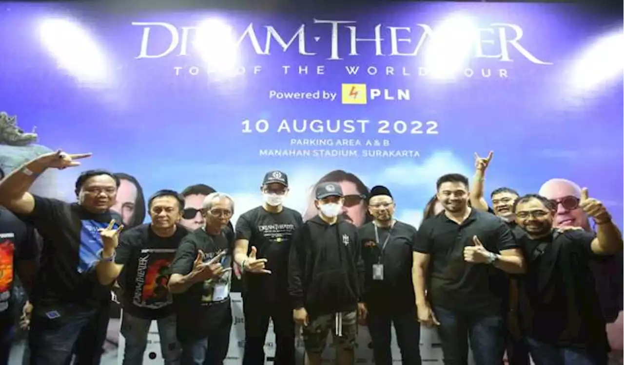 Konser Dream Theater Sukses Digelar, Wali Kota Solo Apresiasi PLN