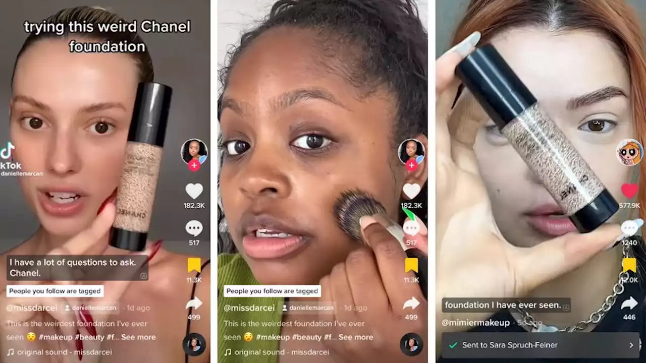 I Tried the ‘Weirdest Foundation Ever’ Going Viral on TikTok & Here Are My Thoughts