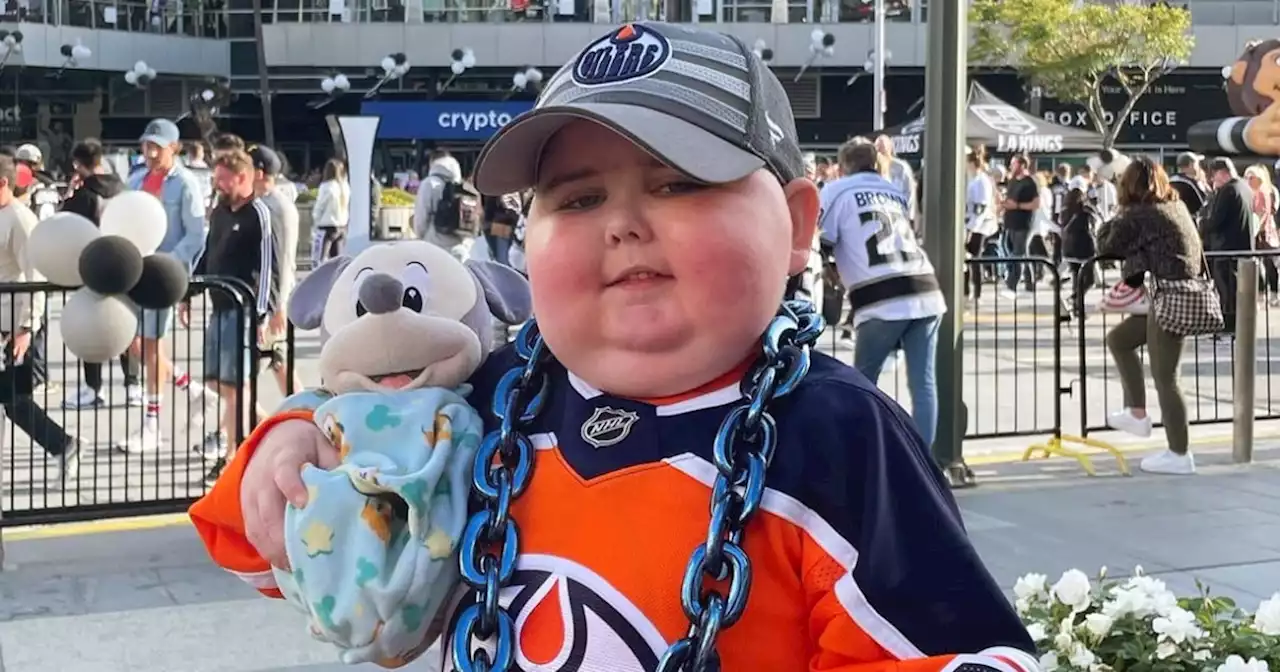 6-year-old Oilers super fan and fixture at games dies of brain cancer