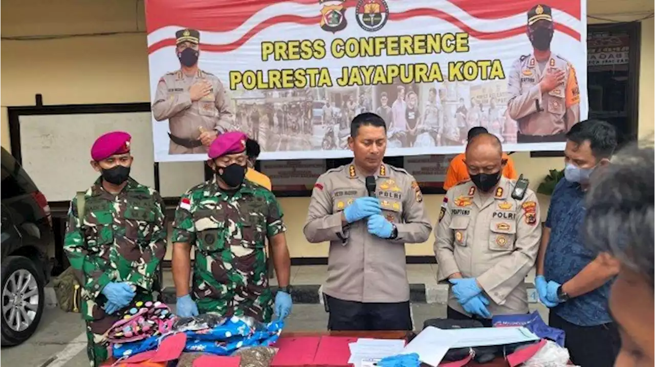 Tim Gabungan Gagalkan Transaksi Ganja di Perbatasan Papua