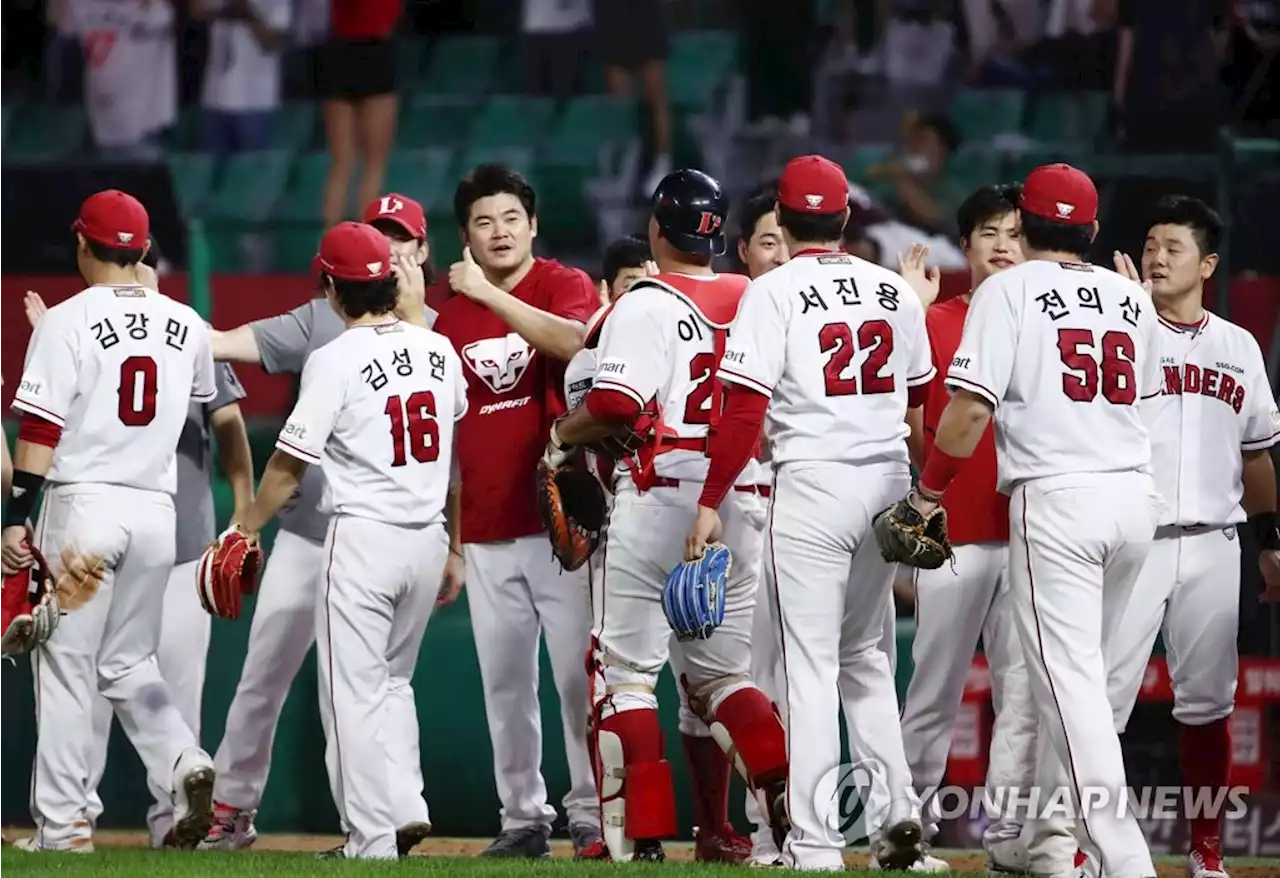 SSG, 한유섬 홈런 2방 앞세워 4연승…NC도 두산 꺾고 4연승(종합) | 연합뉴스