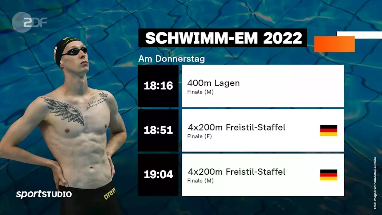 Schwimmen: Drei EM-Entscheidungen