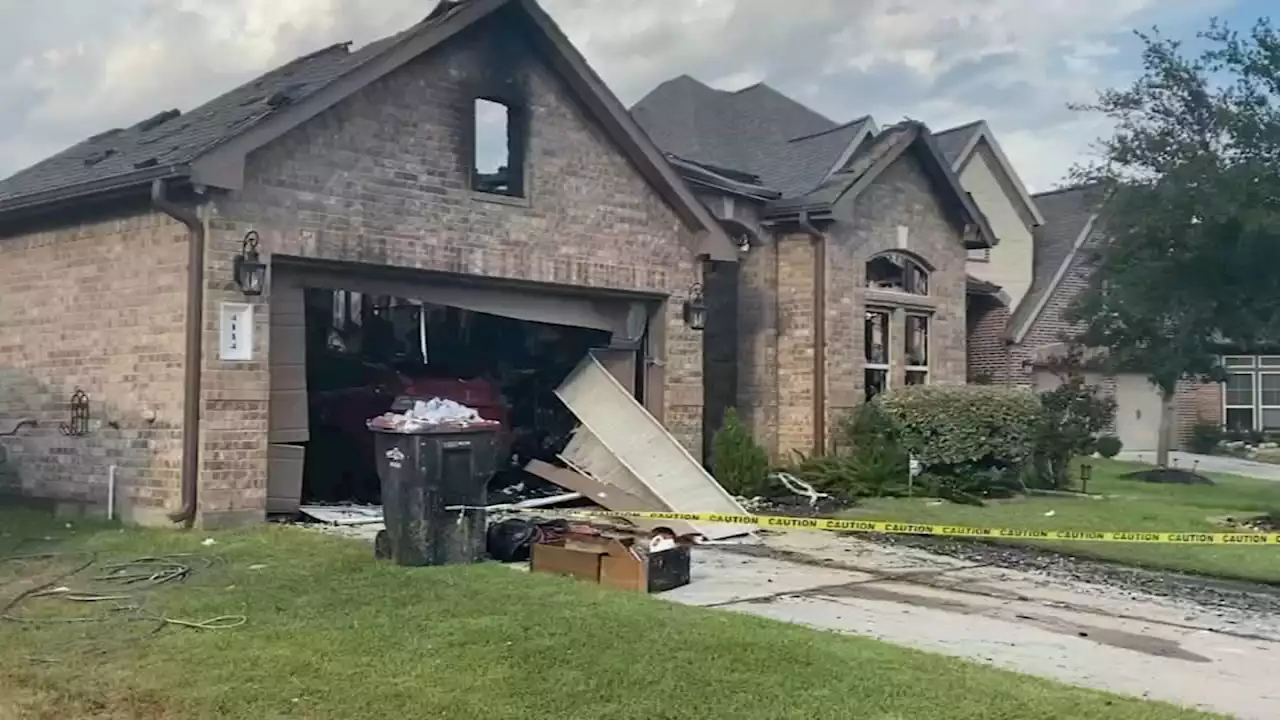 Off-duty firefighters save Katy neighbor's home after lightning strikes causes flames to spread