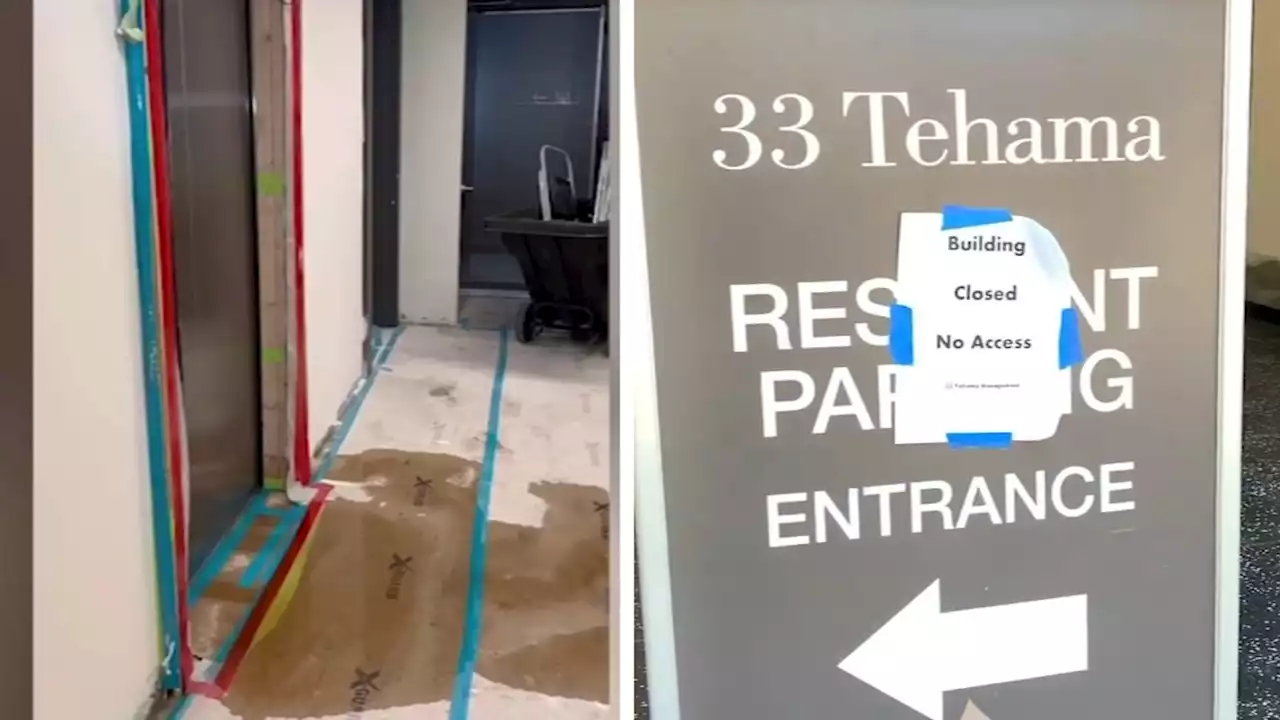 Residents report 2nd water leak, presumed theft at luxury SF apartments